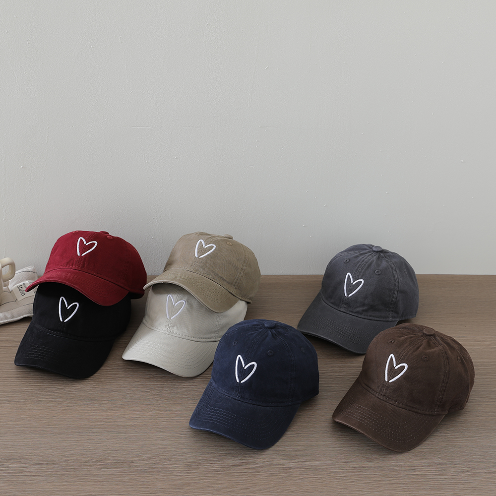 Embroidery Shawl - Children's Baseball Caps Simple Love Embroidered