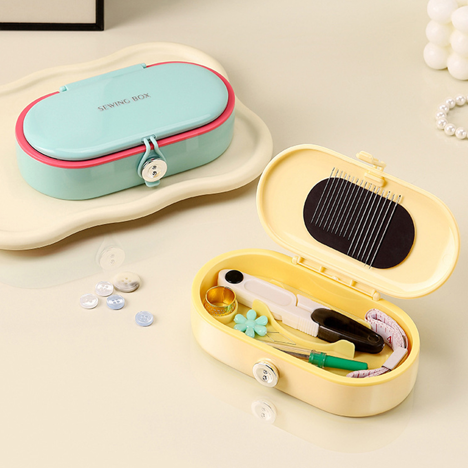 Needle Minder Magnet - Magnetic Sewing Kit Portable Needle Threader