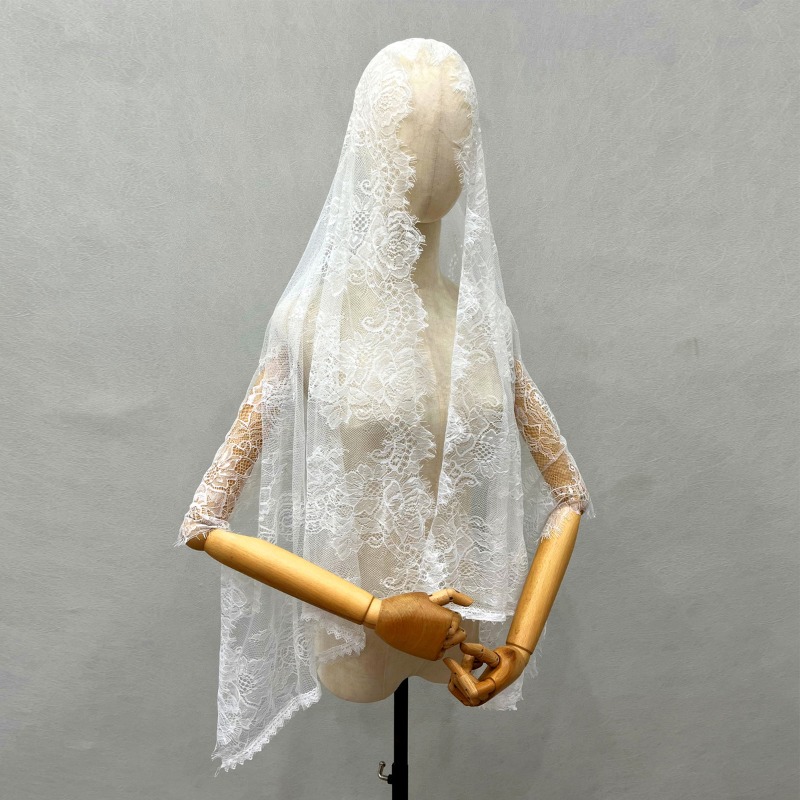 Embroidery Veil - New Elegant Lace Scarf Hollow Out