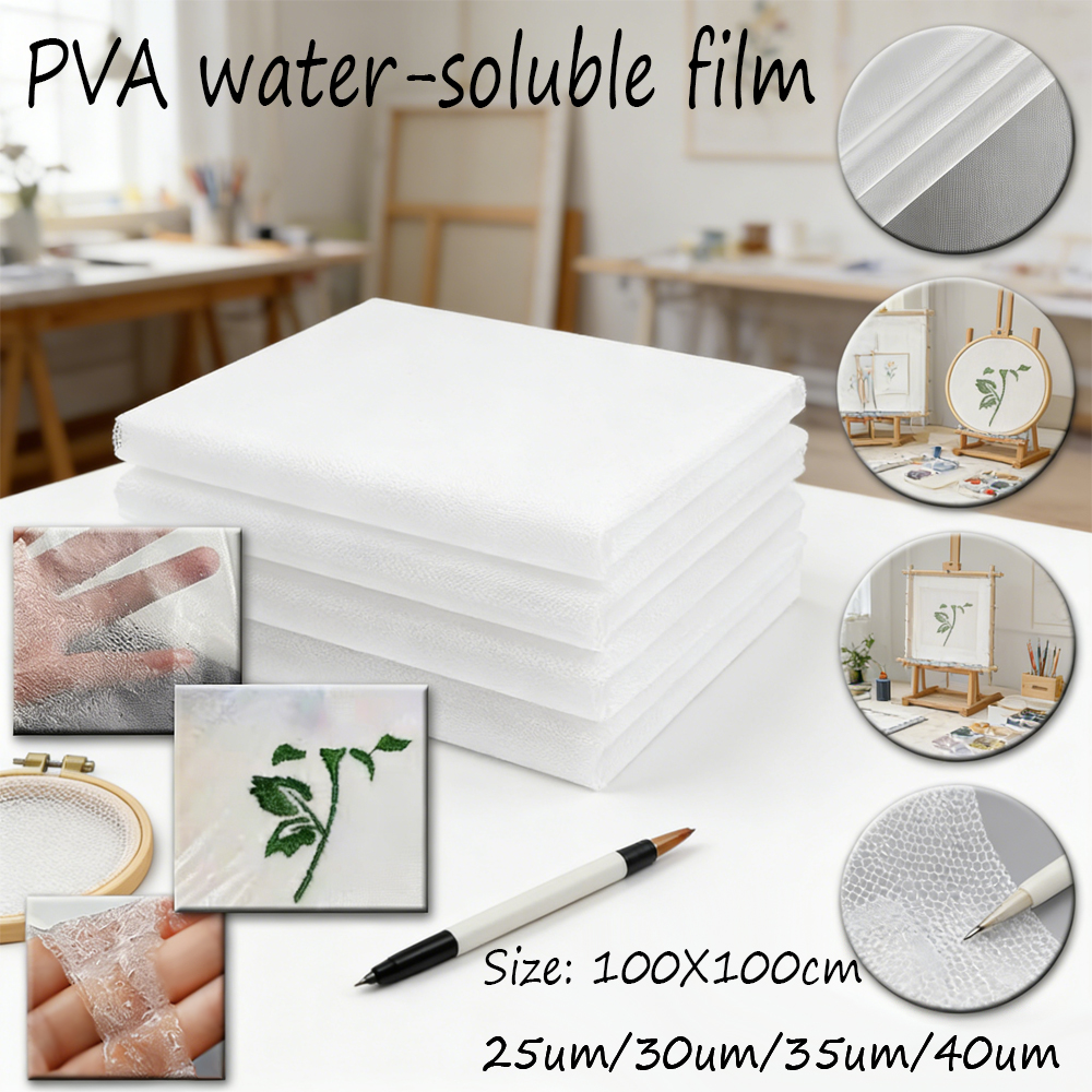 Embroidery Removal - 1pcs Water Soluble Stabilizer for Embroidery