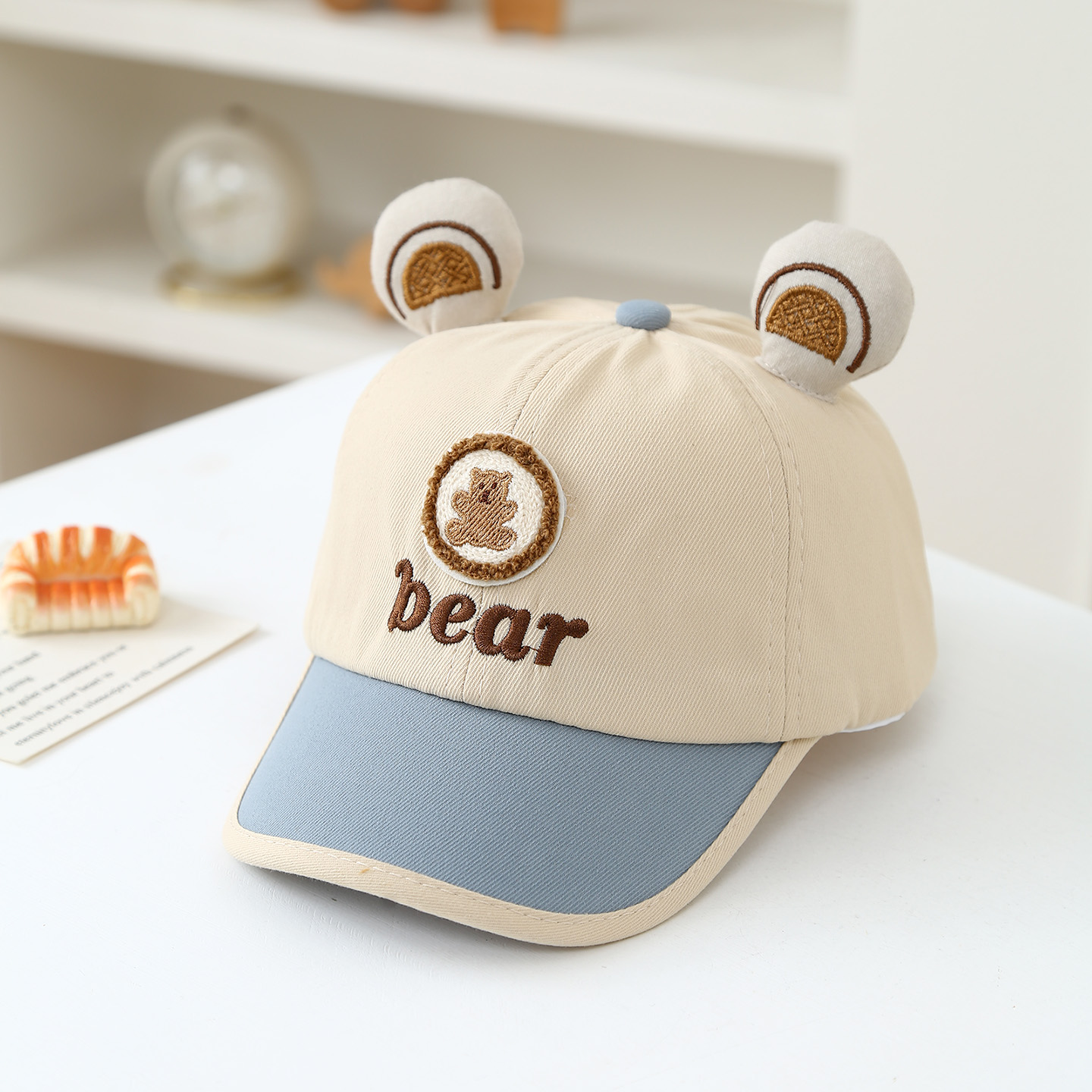 Embroidery Shawl - A cute children's baseball cap with