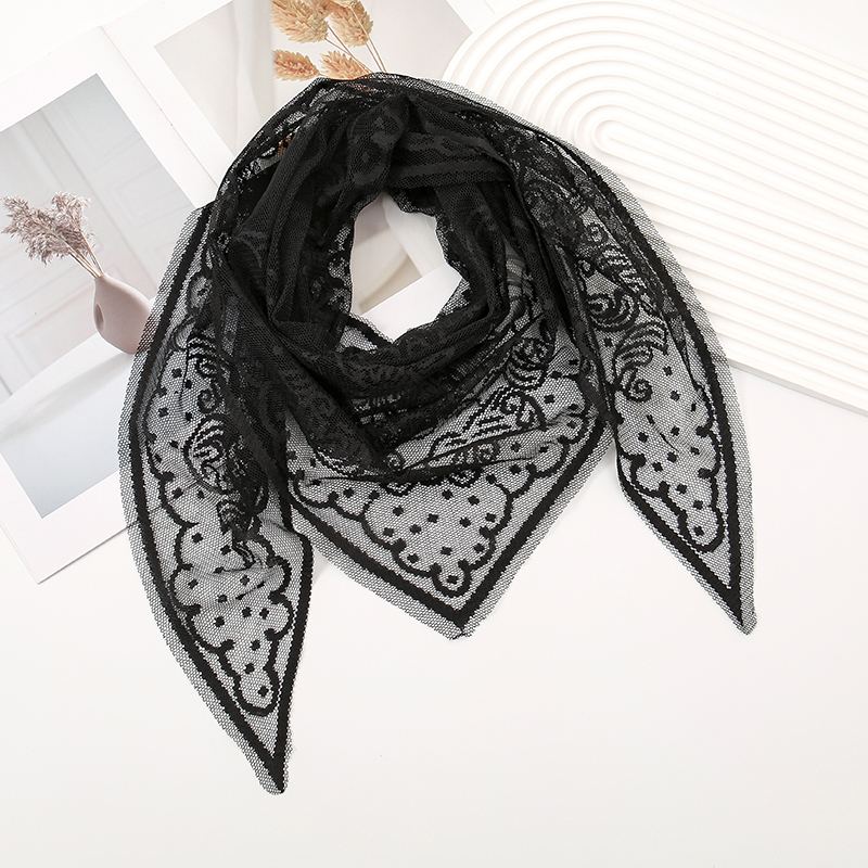 Women Lace Triangle Scarf for  - огляд і ціна Embroidery Veil