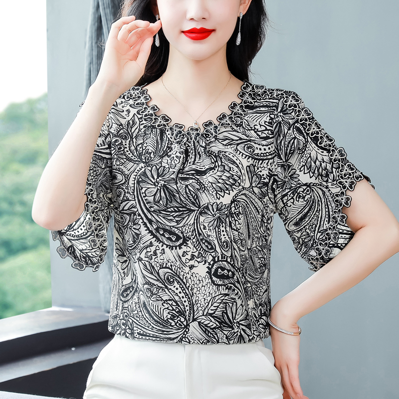 M-4XL Flying Sleeve Embroidere - огляд і ціна Embroidery On Shirt