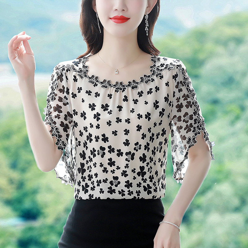 M-4XL Flying Sleeve Embroidere - огляд і ціна Embroidery On Shirt