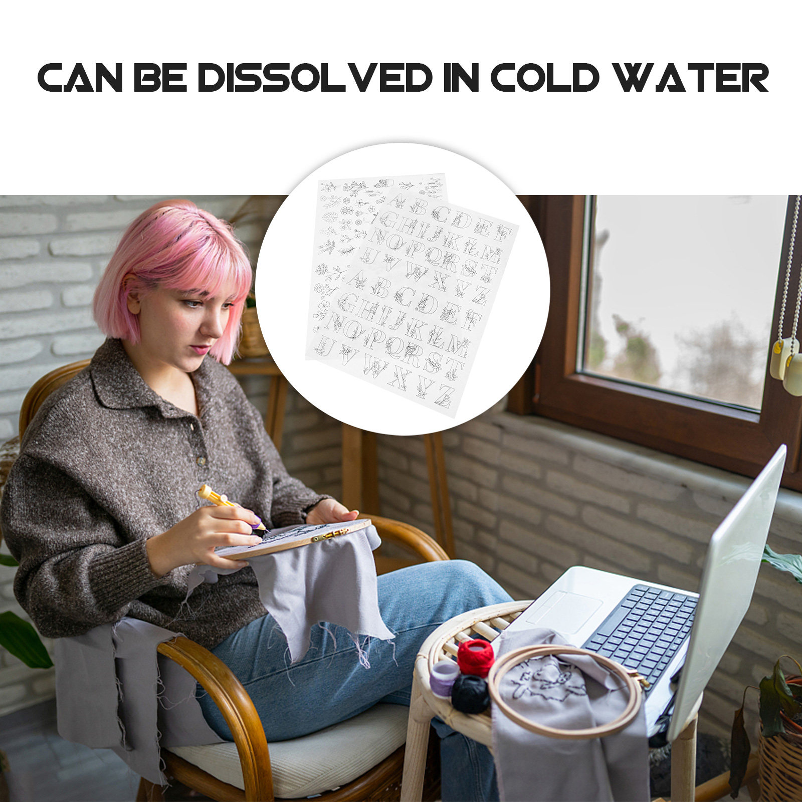 2pcs Sewing Patterns Templates - огляд і ціна Embroidery Alphabet Designs