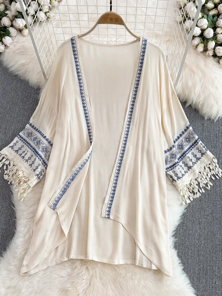Summer Bohemian Ethnic Style S - огляд і ціна Embroidery Zig Zag Stitch