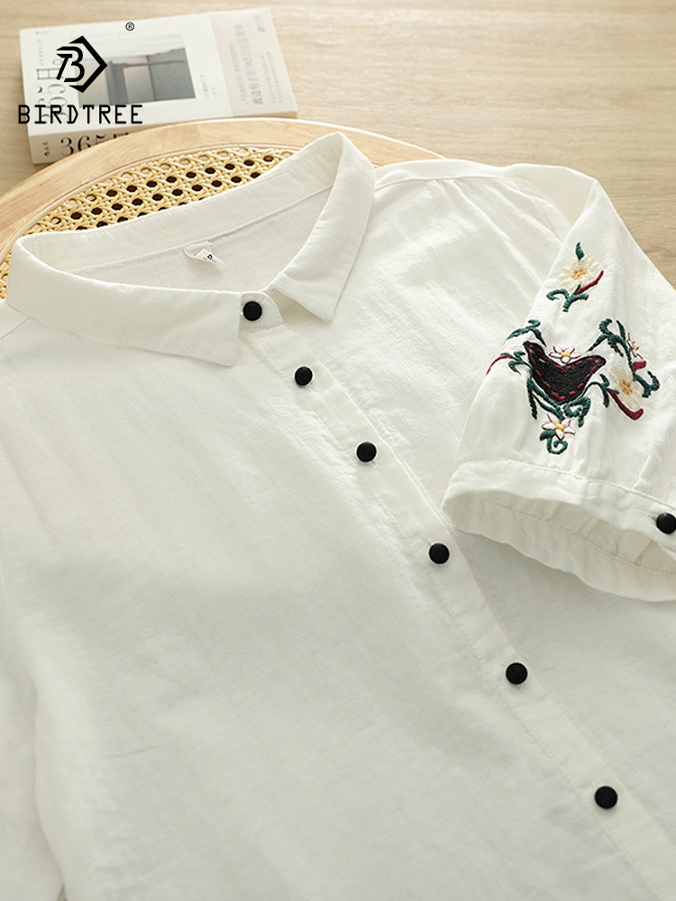 New 2026 Summer Women Cotton Y - огляд і ціна Embroidery Love