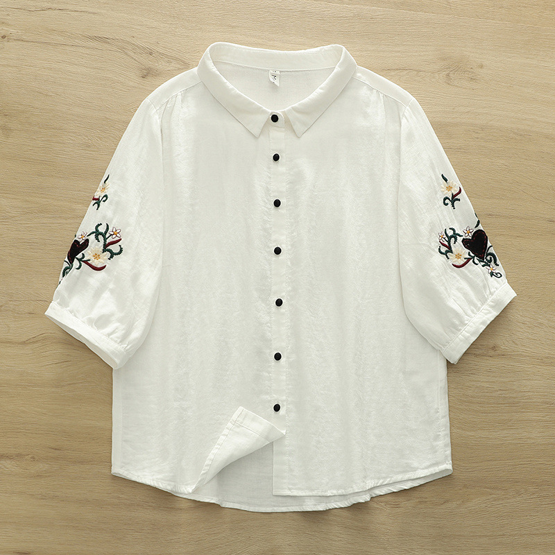 New 2026 Summer Women Cotton Y - огляд і ціна Embroidery Love