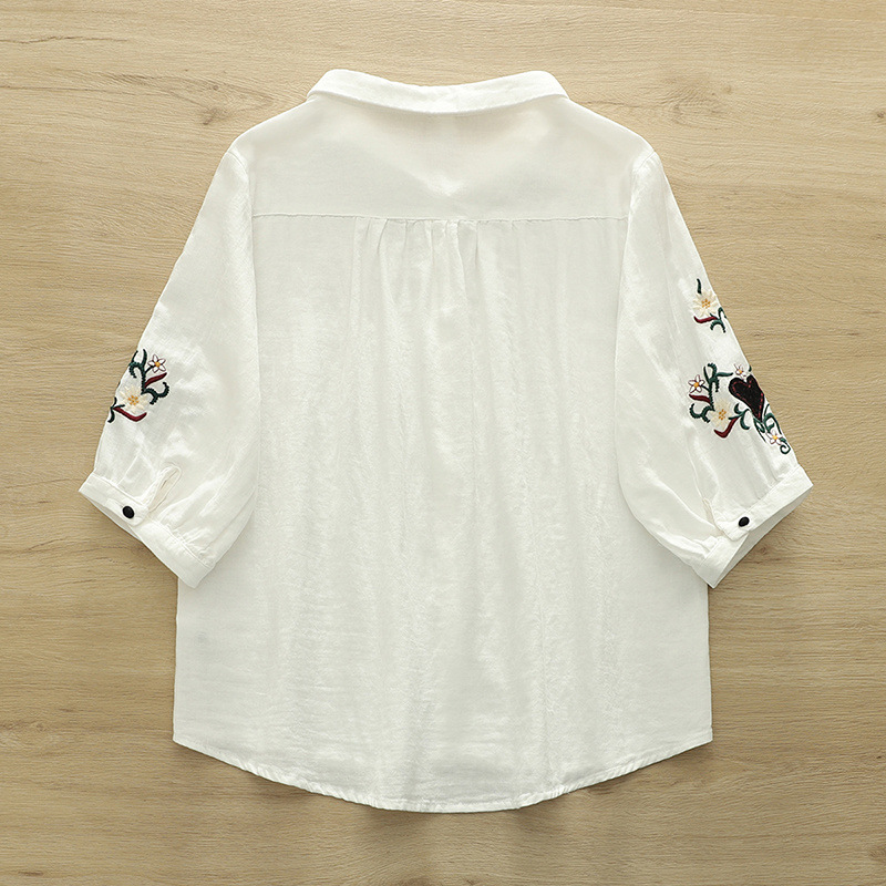 New 2026 Summer Women Cotton Y - огляд і ціна Embroidery Love