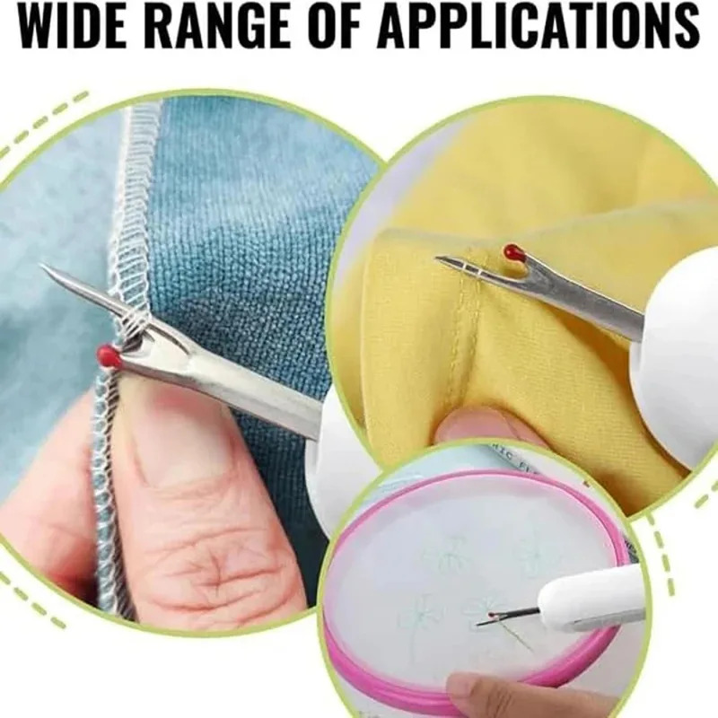 2-in-1 Double Head Needle Thre - огляд і ціна Embroidery Removal