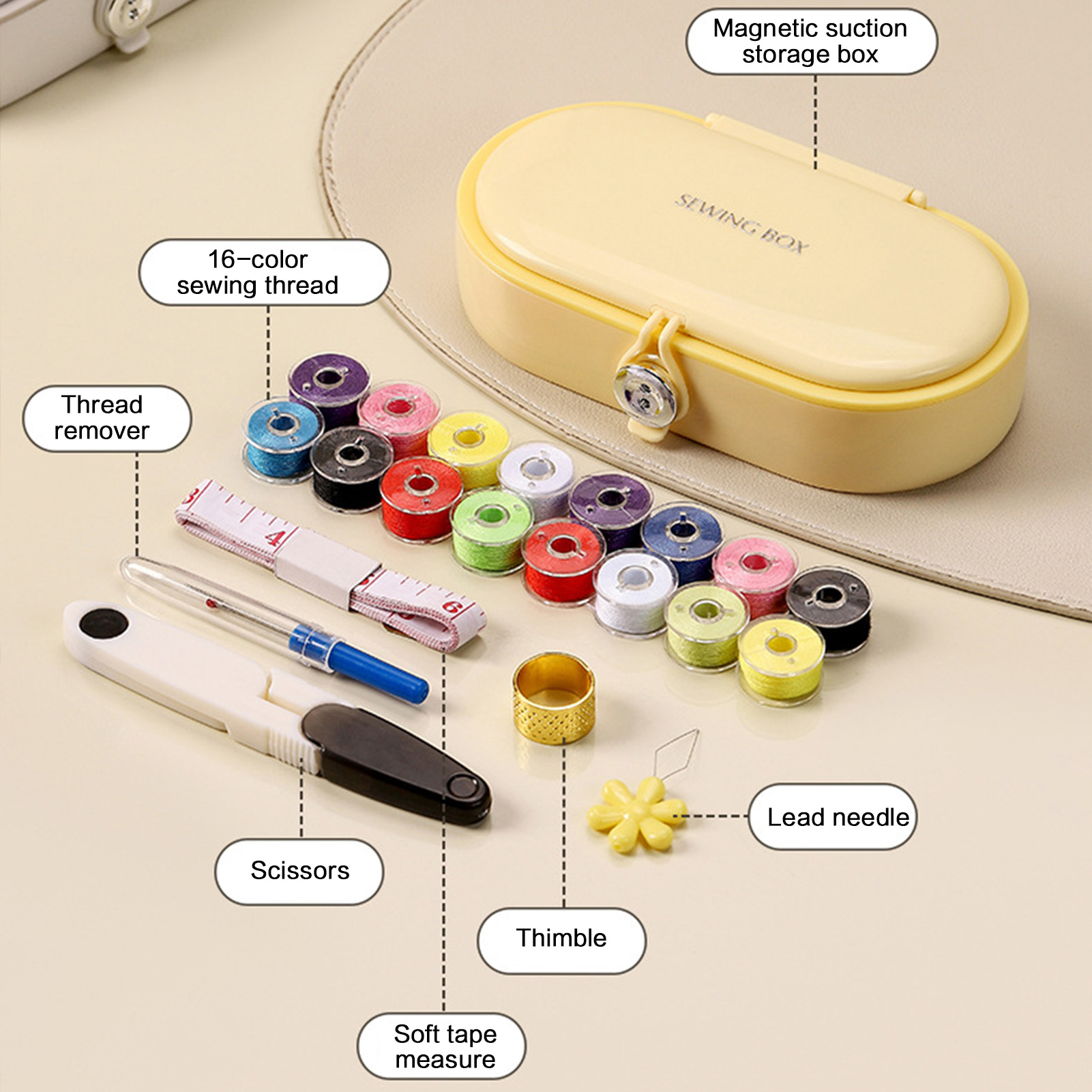 Magnetic Sewing Kit Portable N - огляд і ціна Needle Minder Magnet