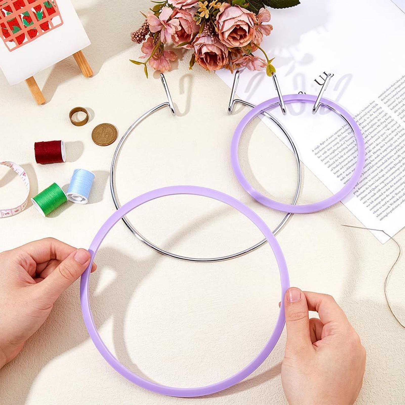 Hoop For Cross Stitching Metal - огляд і ціна Embroidery In The Piece