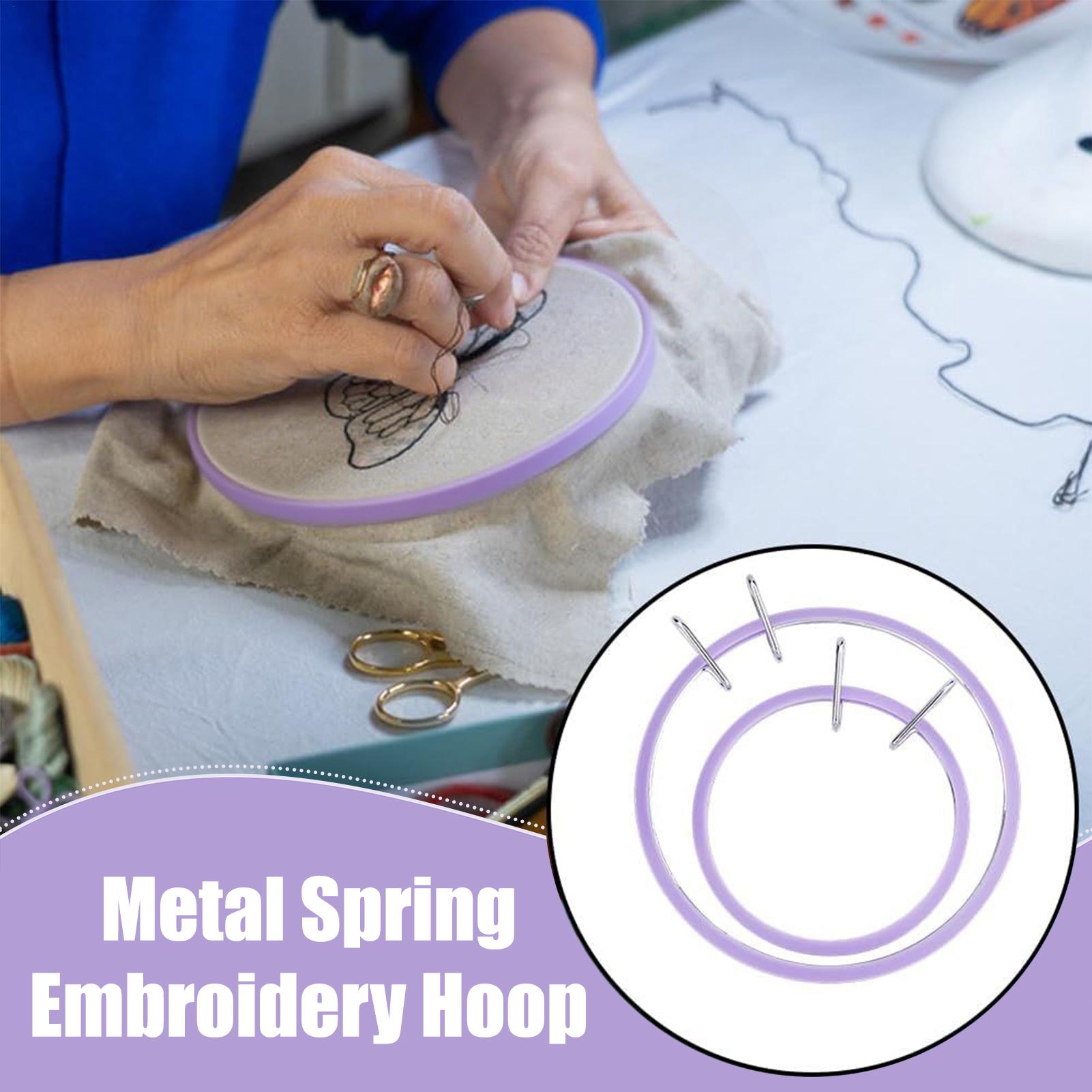 Hoop For Cross Stitching Metal - огляд і ціна Embroidery In The Piece
