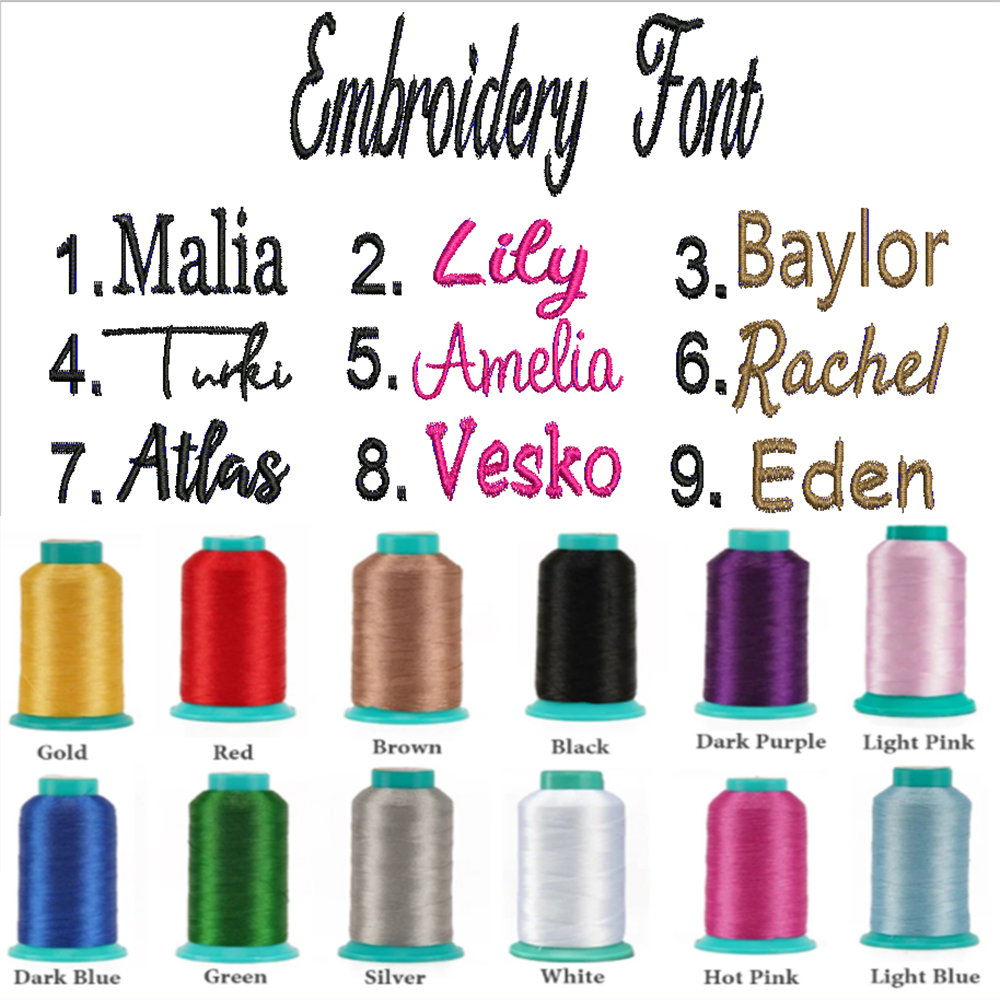 Custom Corduroy Backpack,Eleme - огляд і ціна Embroidery Name Designs
