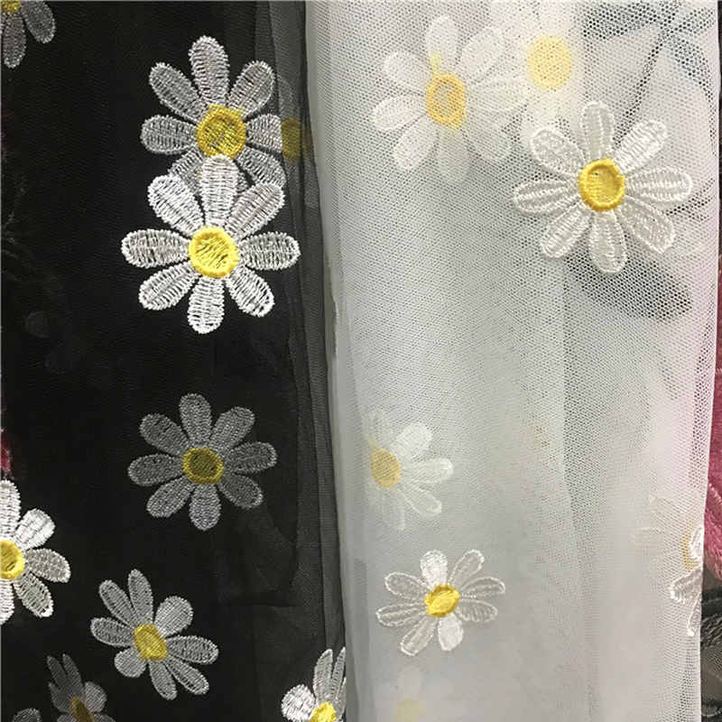 150cm Wide Daisy Embroidery La - огляд і ціна Embroidery Veil