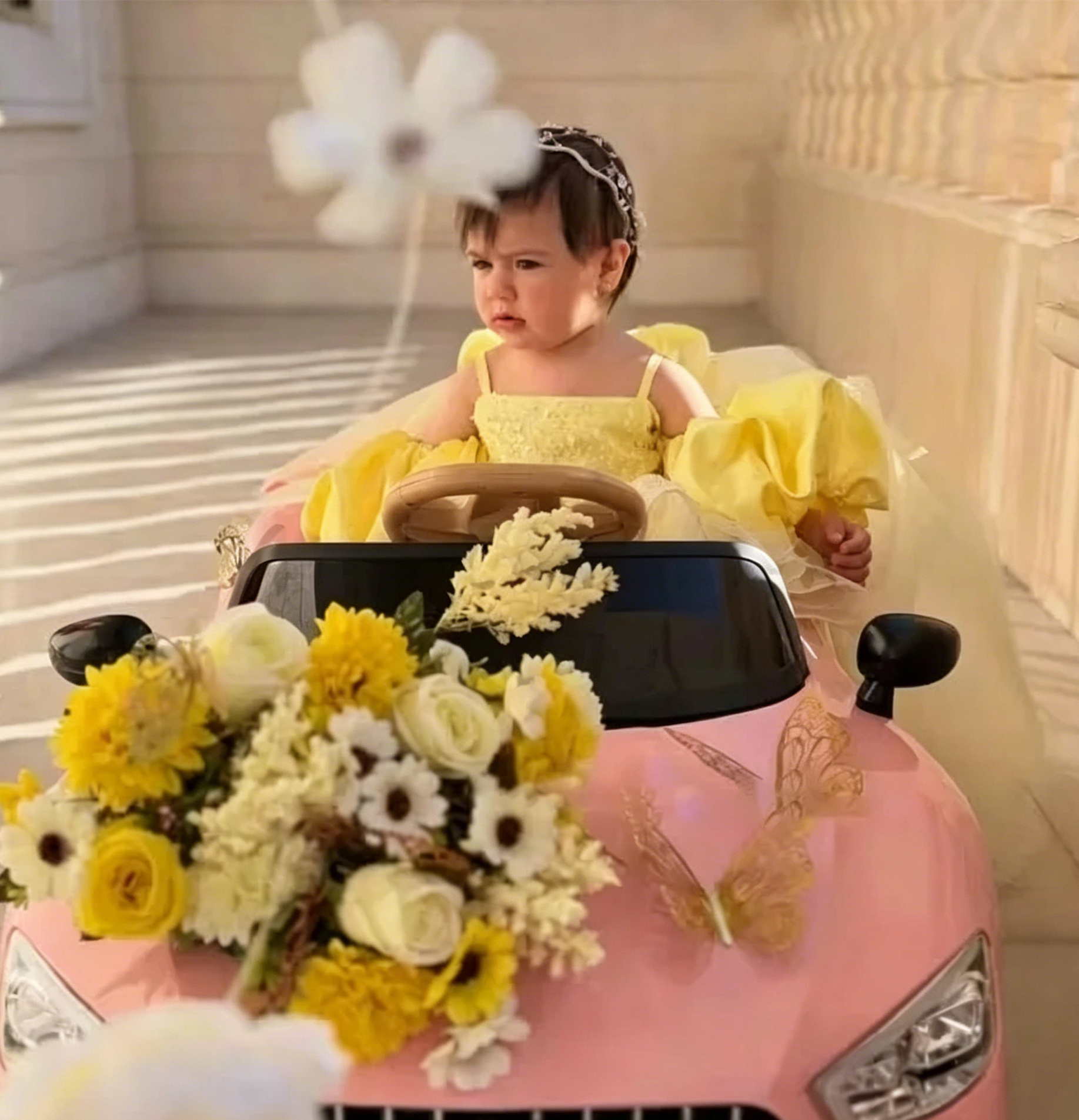 Cute Yellow Flower Girl Dresse - огляд і ціна Embroidery Yellow Dress