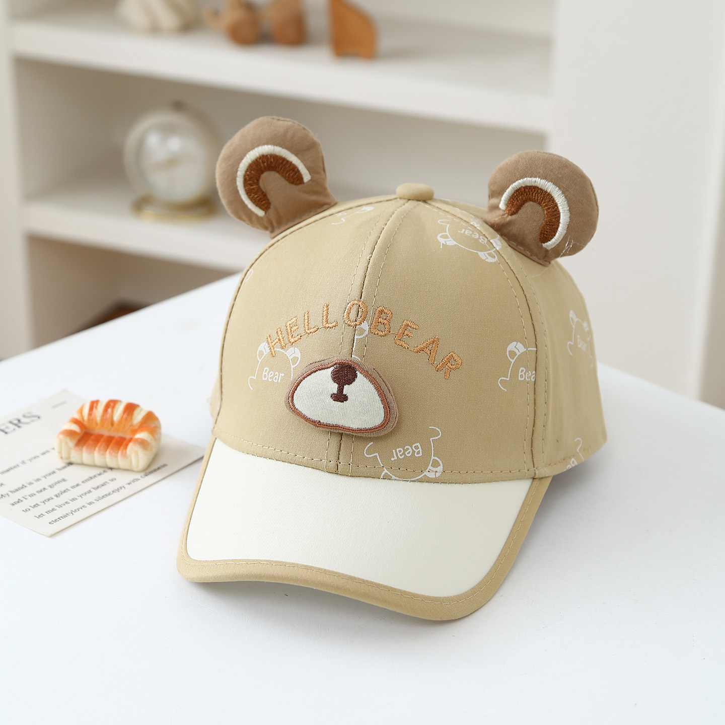 Cartoon embroidered bear child - огляд і ціна Embroidery Shawl