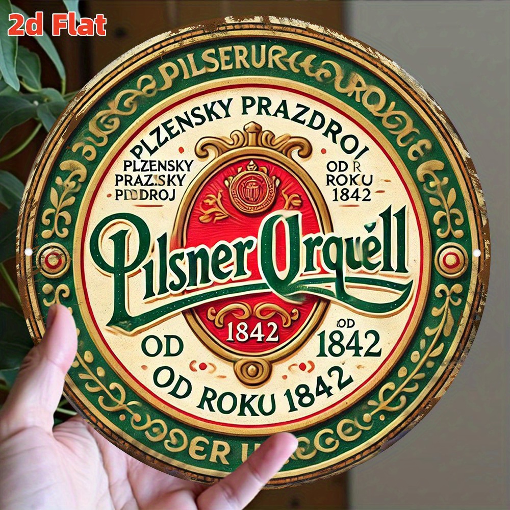 2D Flat Pilsner Urquell Beer L - огляд і ціна Embroidery Water