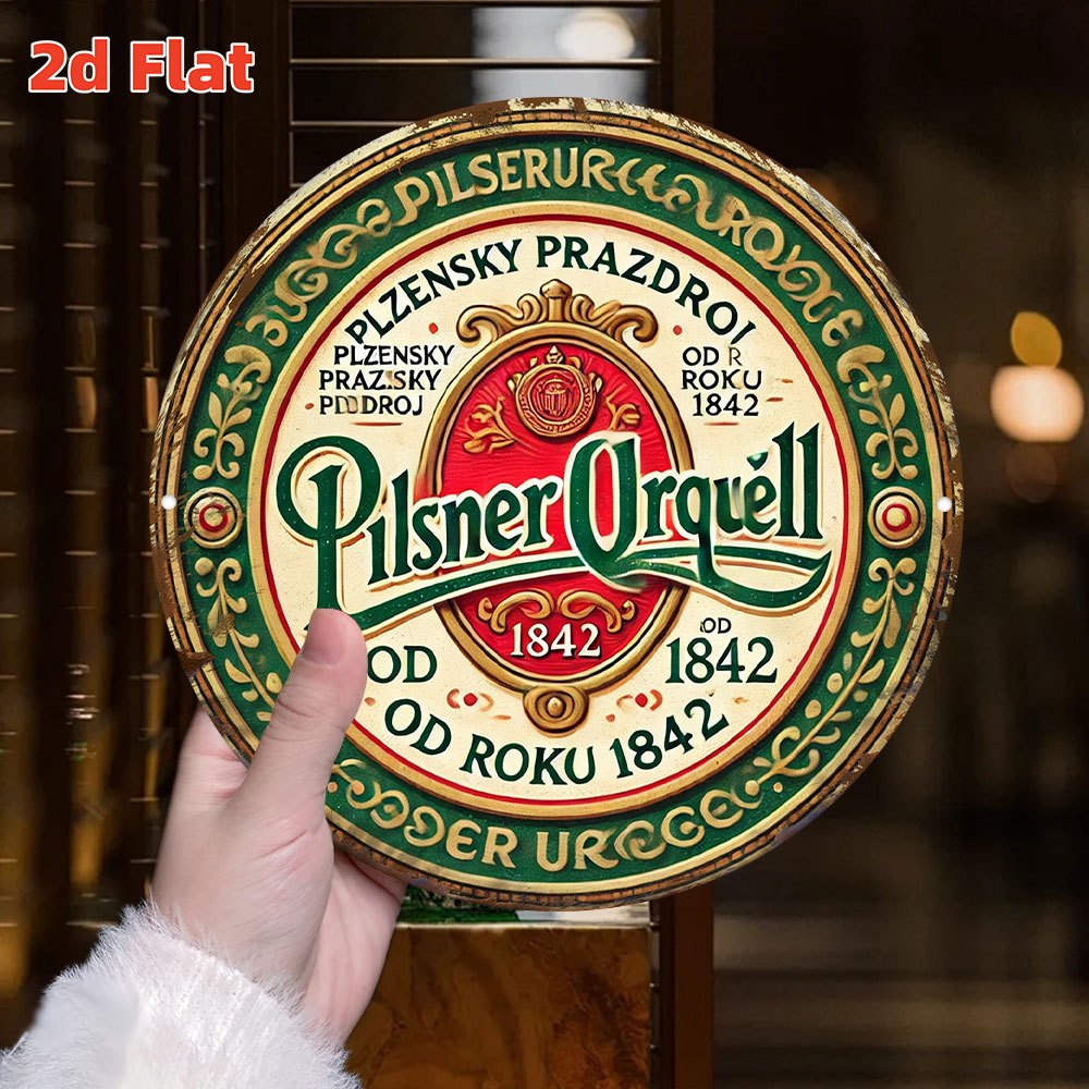 2D Flat Pilsner Urquell Beer L - огляд і ціна Embroidery Water