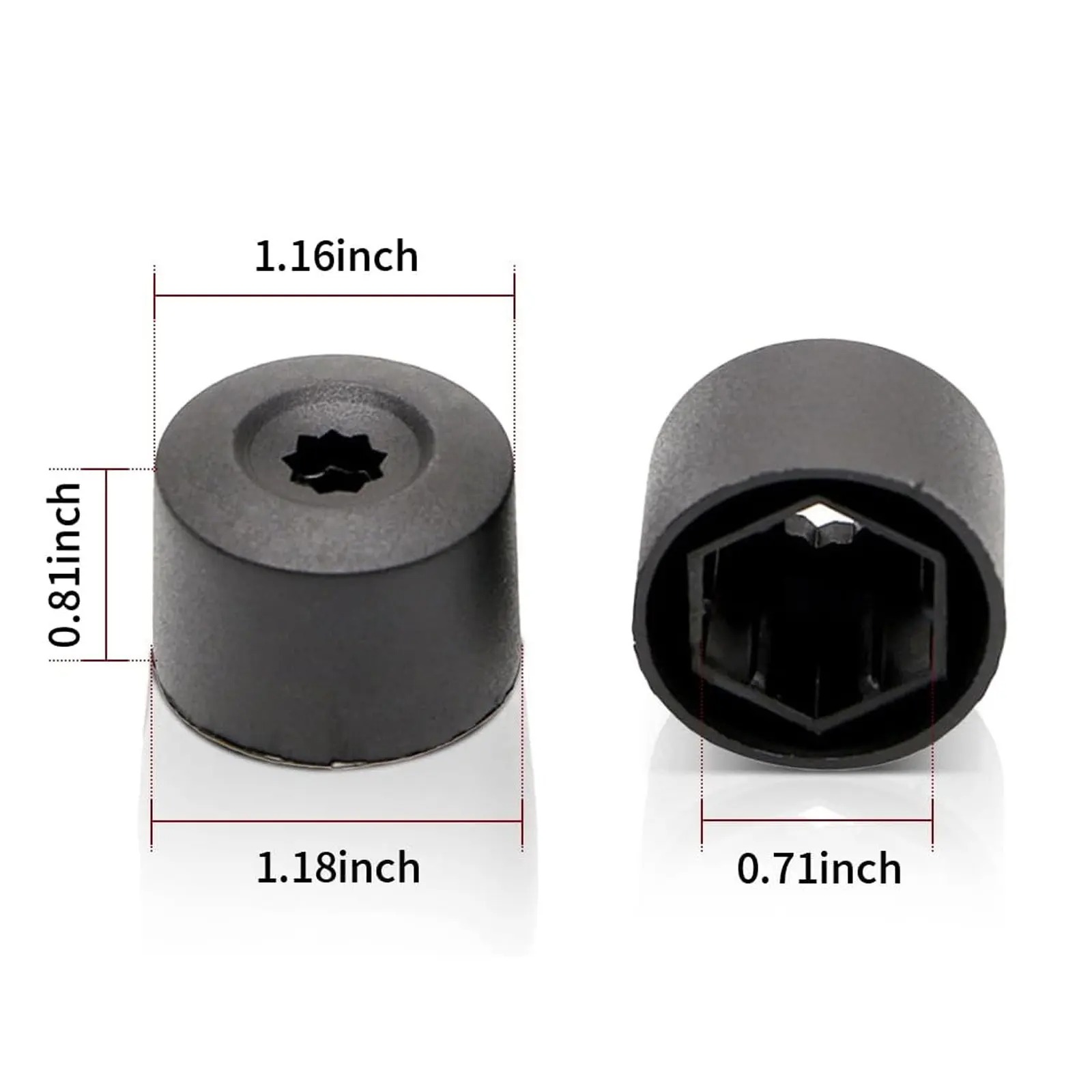 20PCS Car Wheel Lug Nut Covers - огляд і ціна Embroidery Removal