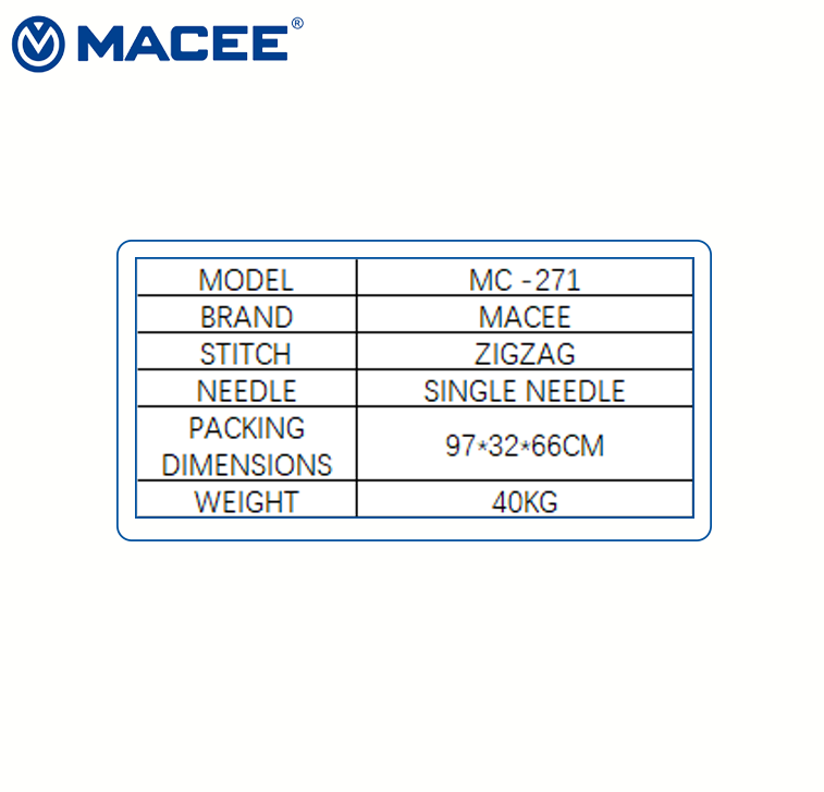 MC 271 Industrial Hand Embroid - огляд і ціна Embroidery Zig Zag Stitch