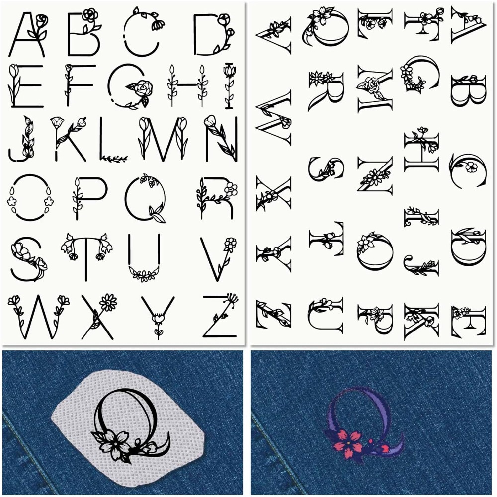 Letter A-Z Water Soluble Embro - огляд і ціна Embroidery Water