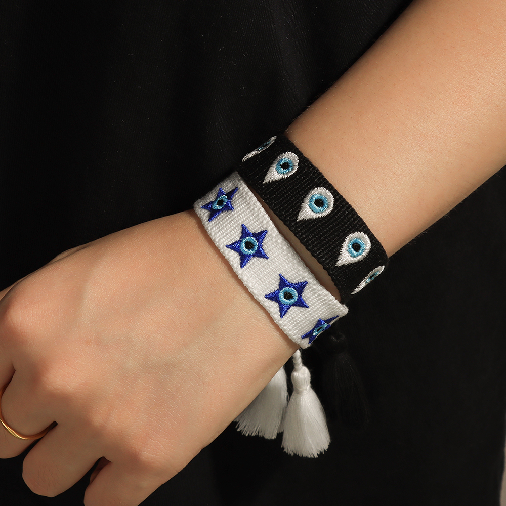 Fashion Woven Bracelets Stacka - огляд і ціна Embroidery Eyelet