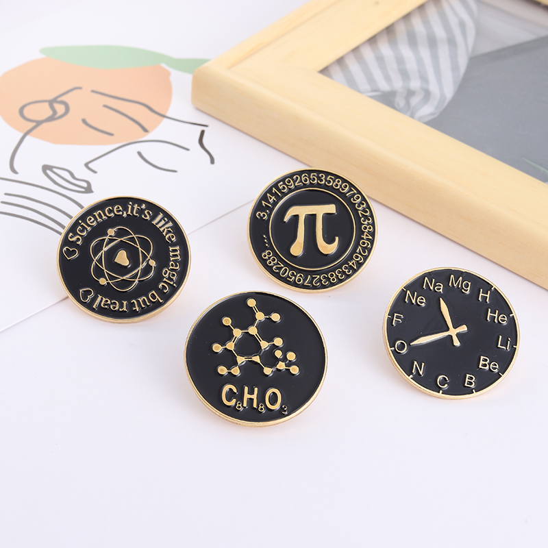 Creative Math Enamel Brooches  - огляд і ціна Embroidery Love