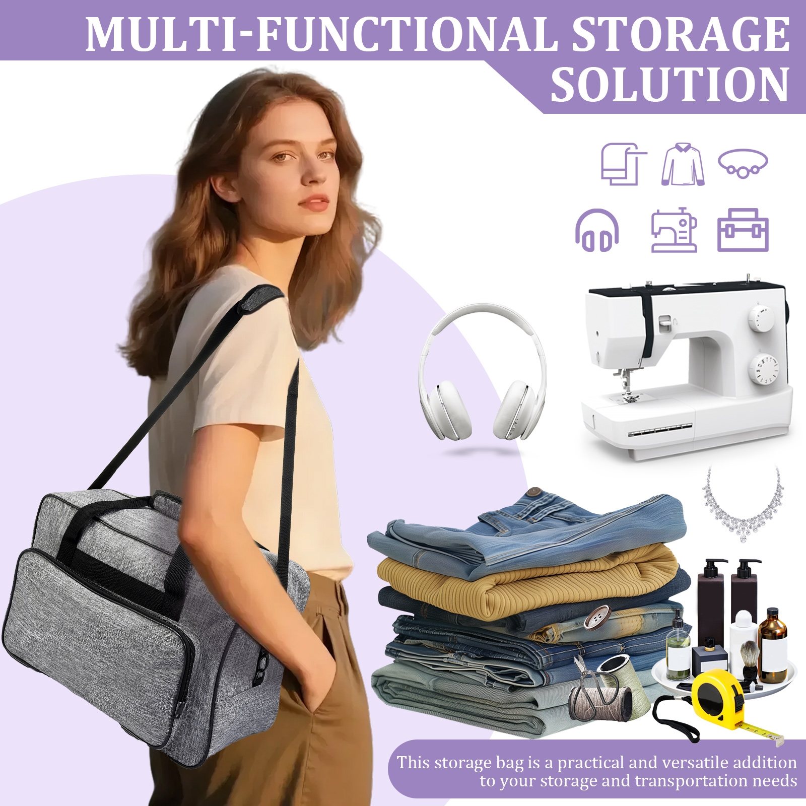 Sewing Machine Carrying Case w - огляд і ціна Embroidery Removal