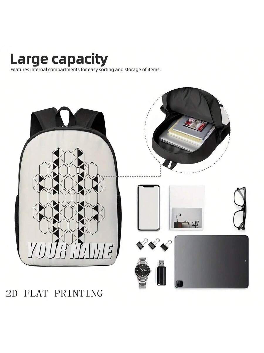 Customizable Black White Geome - огляд і ціна Embroidery Name Designs