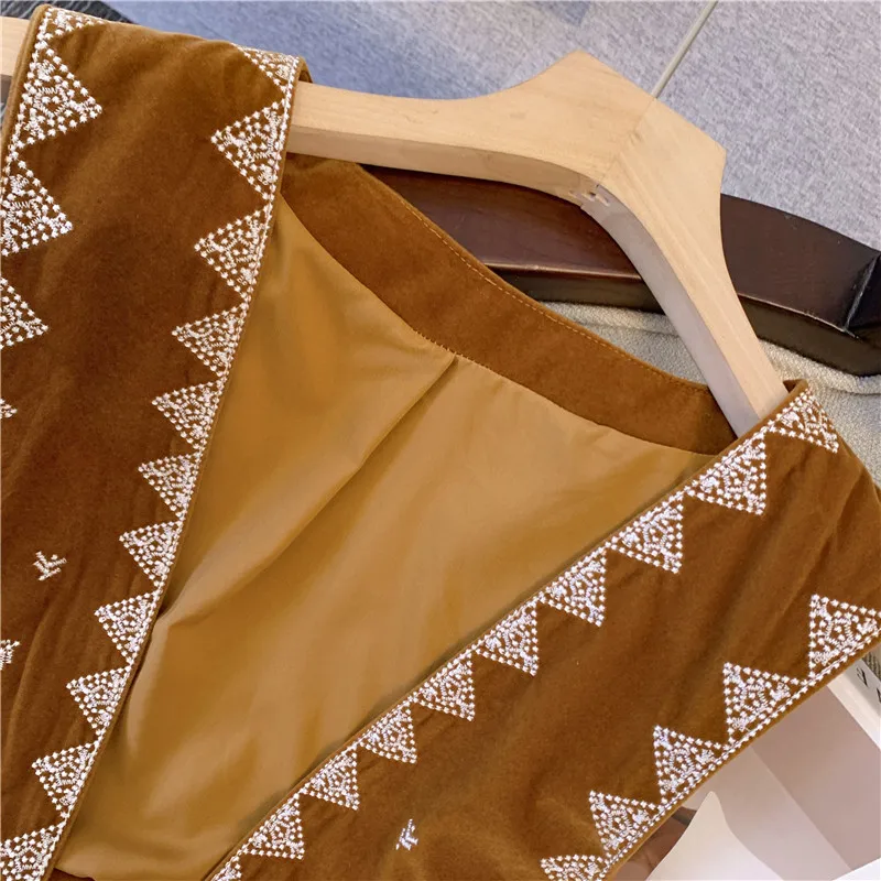 Vintage Fashion Cardigan for W - огляд і ціна Embroidery Zig Zag Stitch