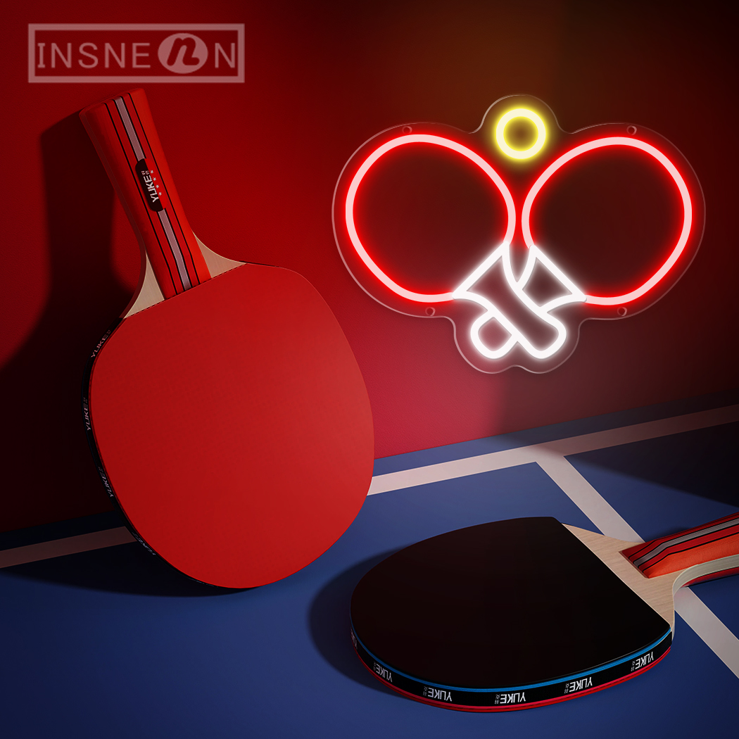 Table Tennis Neon Signs LED Co - огляд і ціна Embroidery Studio