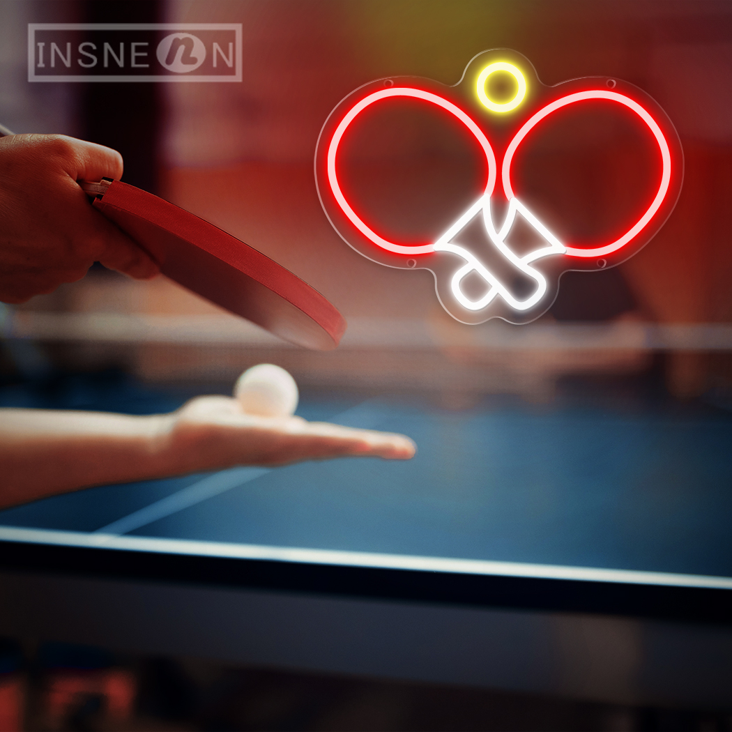 Table Tennis Neon Signs LED Co - огляд і ціна Embroidery Studio