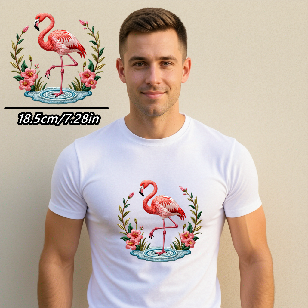 1 Piece of Bird Pattern Clothi - огляд і ціна Embroidery In The Piece