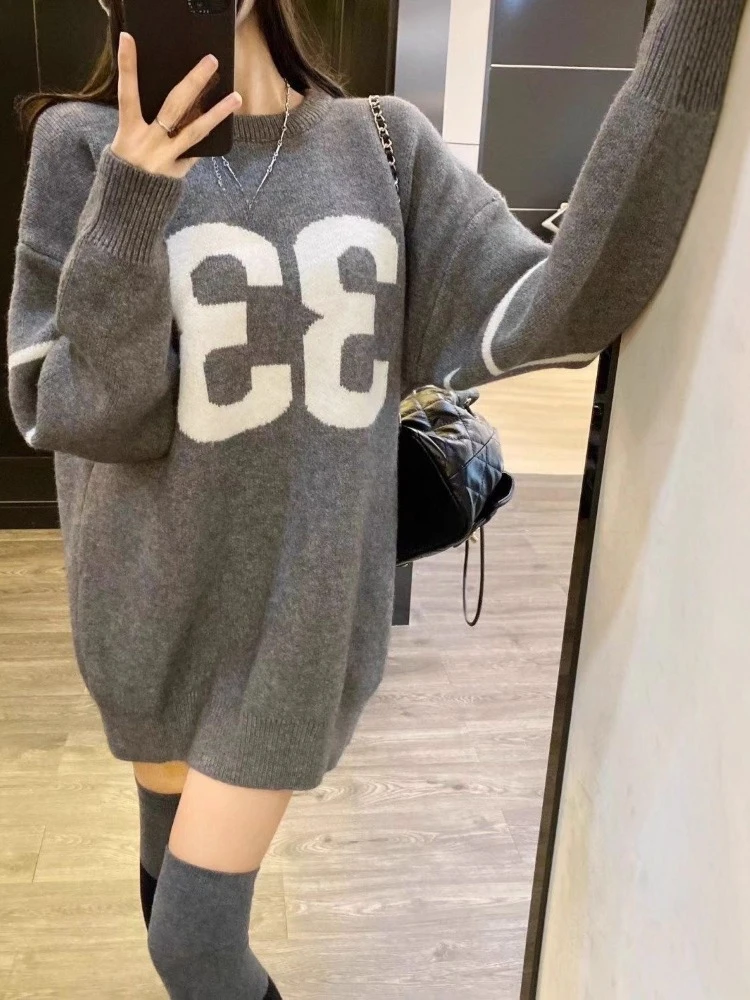 Y2K Vintage Knitted Sweater Wo - огляд і ціна Embroidery A