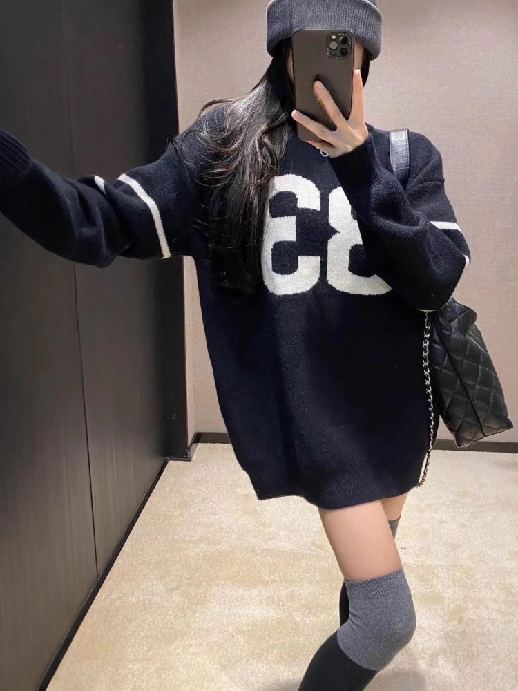 Y2K Vintage Knitted Sweater Wo - огляд і ціна Embroidery A