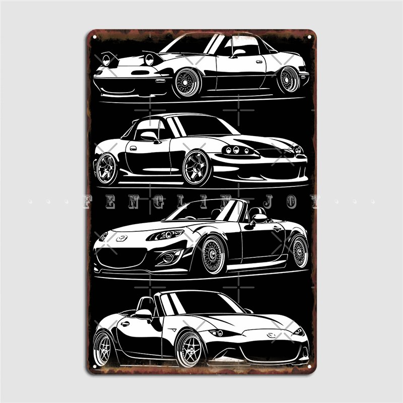 Generations. Mx5 Miata Metal S - огляд і ціна Embroidery Studio