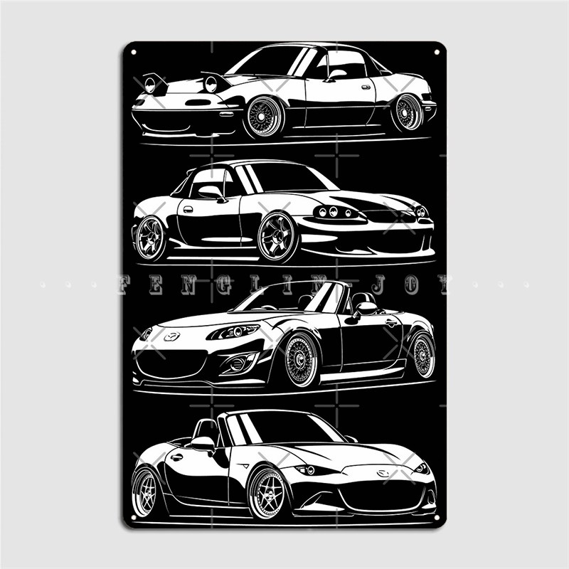Generations. Mx5 Miata Metal S - огляд і ціна Embroidery Studio