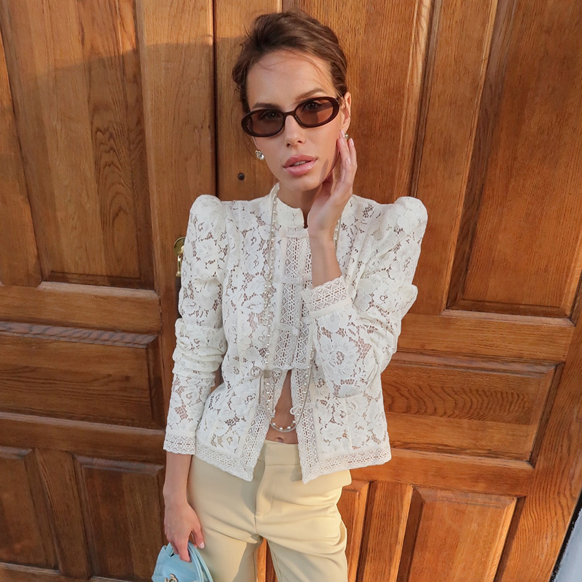 Linad Elegant Embroidery Puff  - огляд і ціна Embroidery On Shirt