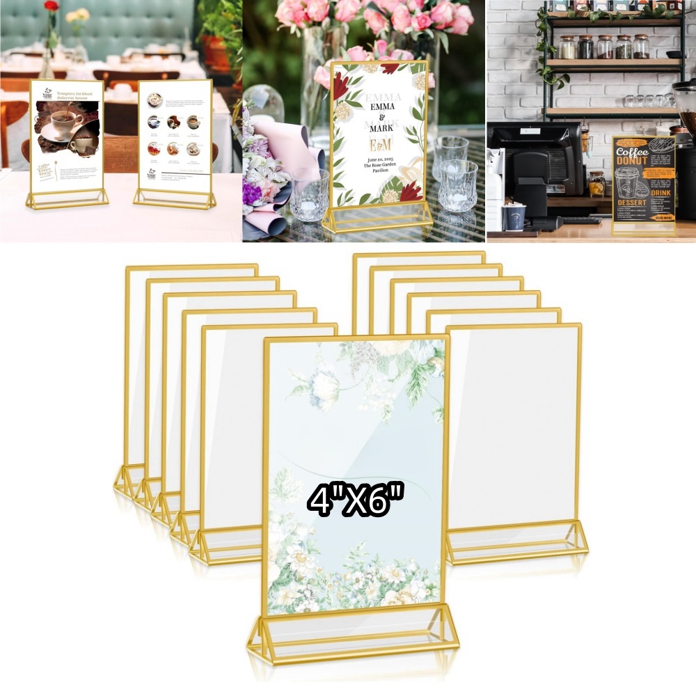 4x6inch Acrylic Sign Holder Wi - огляд і ціна Embroidery Studio