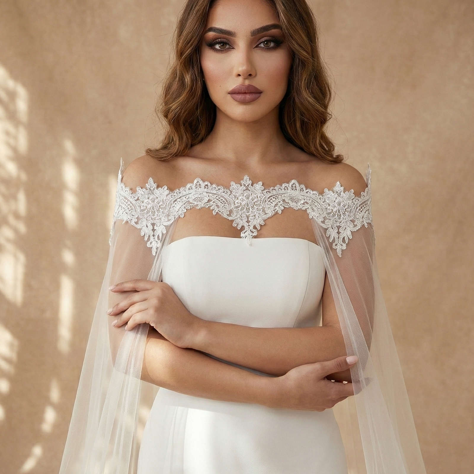 TOPQUEEN G36 Bridal Shawl Sexy - огляд і ціна Embroidery Veil