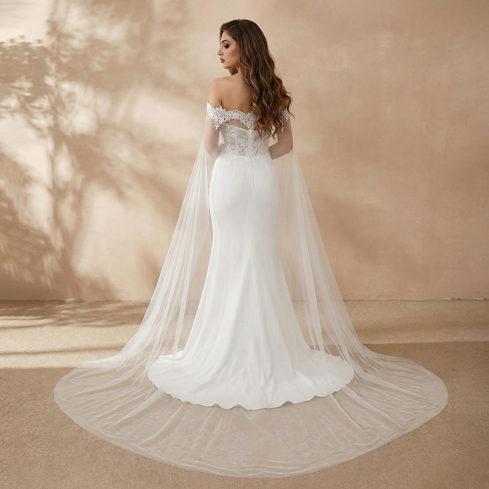 TOPQUEEN G36 Bridal Shawl Sexy - огляд і ціна Embroidery Veil
