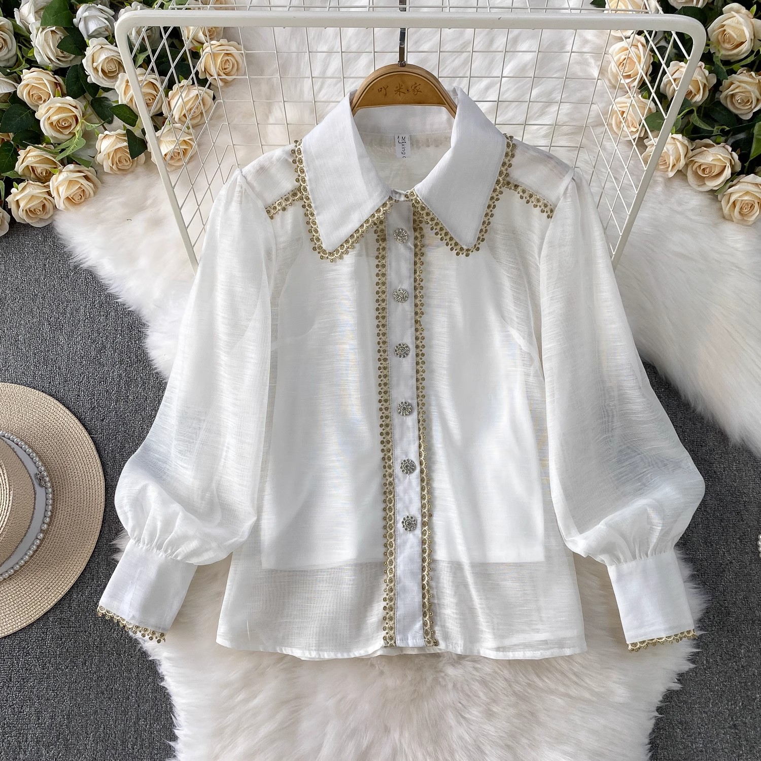 Elegant Shirt Skirt Suit Women - огляд і ціна Embroidery On Shirt