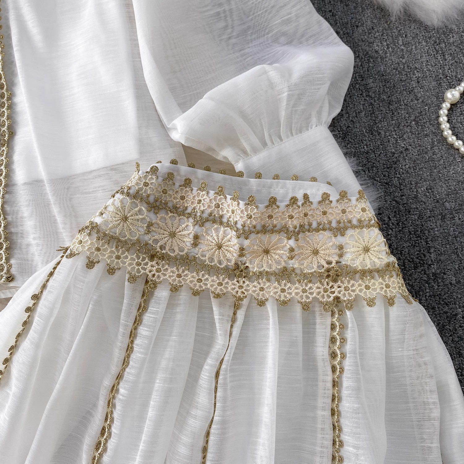Elegant Shirt Skirt Suit Women - огляд і ціна Embroidery On Shirt