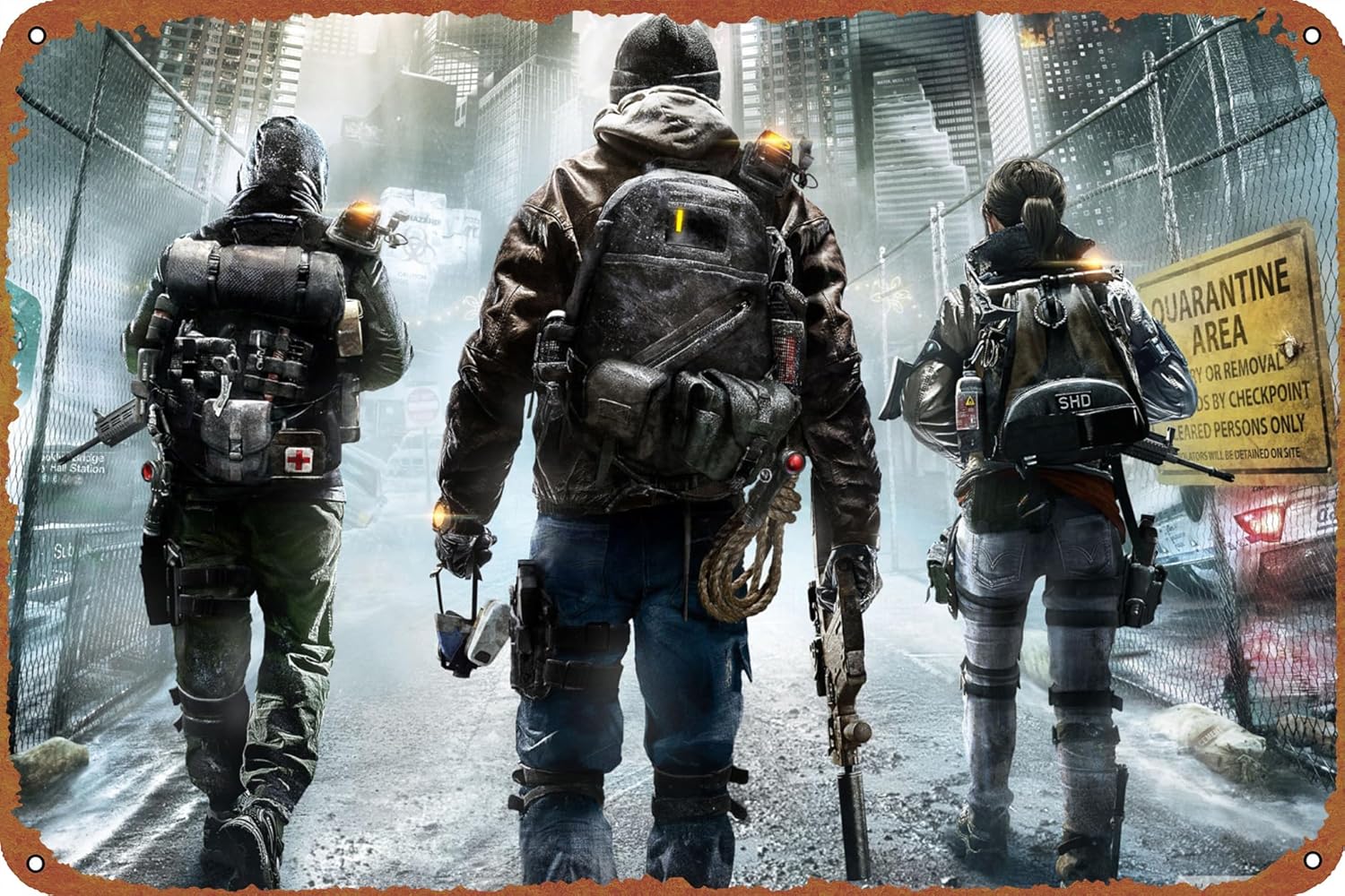 Tom Clancys The Division 2015  - огляд і ціна Embroidery Water