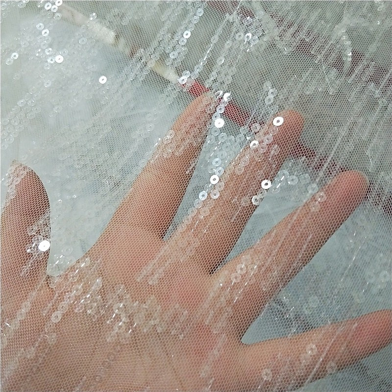 Tulle Embroidery Fabric for We - огляд і ціна Embroidery Veil