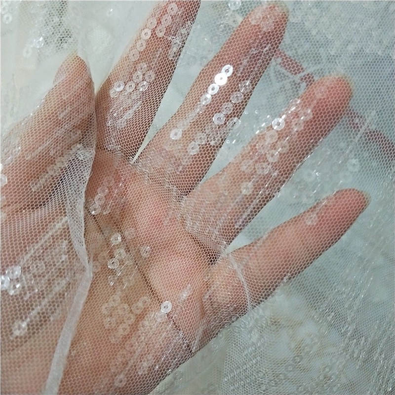 Tulle Embroidery Fabric for We - огляд і ціна Embroidery Veil