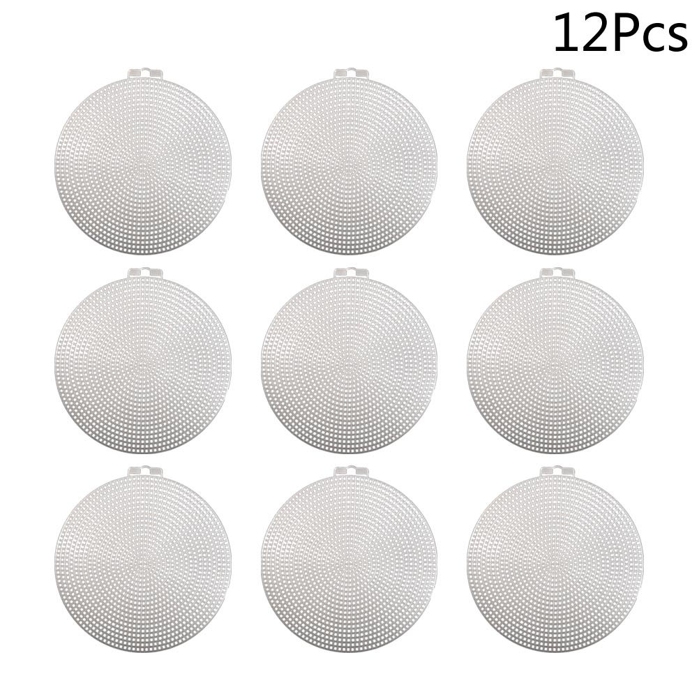 5 Pieces 14.7cm Round Plastic  - огляд і ціна Embroidery In The Piece