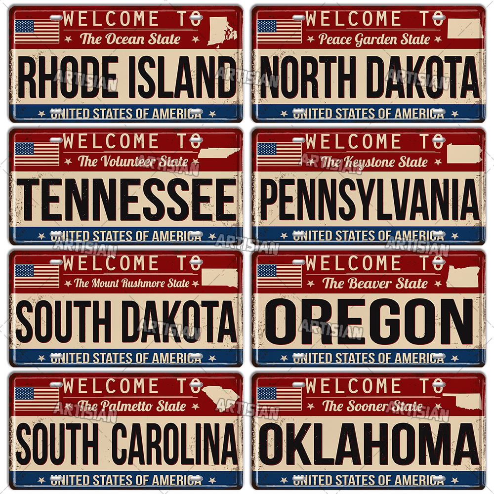 Artisian USA US License Plate  - огляд і ціна Embroidery Studio