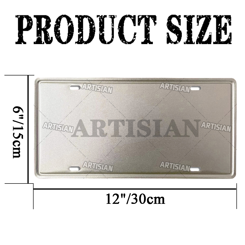 Artisian USA US License Plate  - огляд і ціна Embroidery Studio